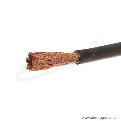 Przewód spawalniczy 2210701 1x25.0mm2 H01N2-D czarny Przewód spawalniczy 2210701 1x25.0mm2 H01N2-D czarny