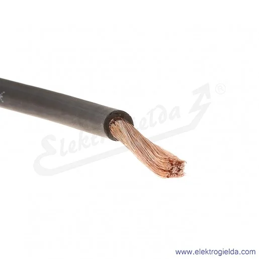 Przewód spawalniczy 2210700 1x16.0mm2 H01N2-D czarny Przewód spawalniczy 2210700 1x16.0mm2 H01N2-D czarny