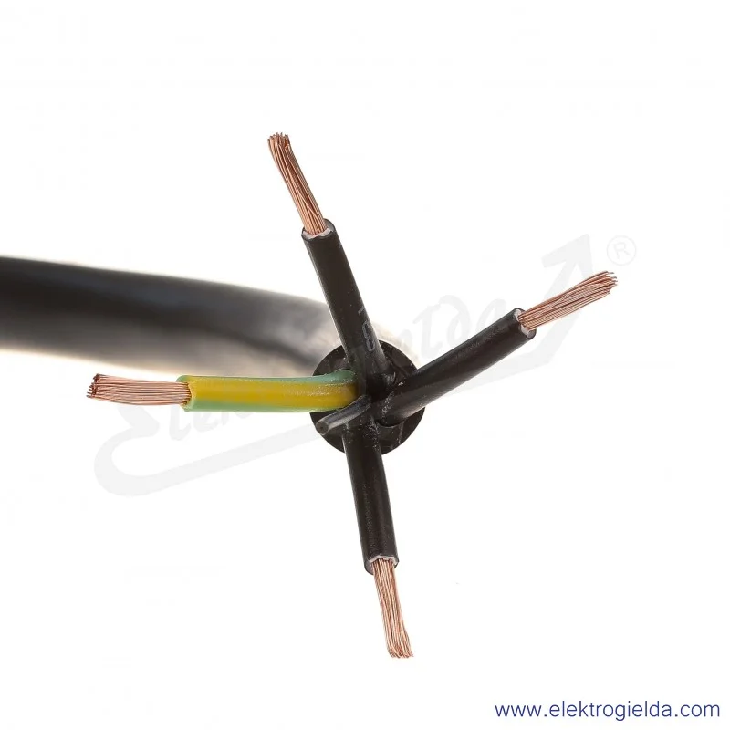 Przewód 1120474 4Gx4.0mm2 OLFLEX CLASSIC 100 BK z żyłą ochronną żółto-zieloną 0,6/1 KV Przewód 1120474 4Gx4.0mm2 OLFLEX CLASSIC 100 BK z żyłą ochronną żółto-zieloną 0,6/1 KV