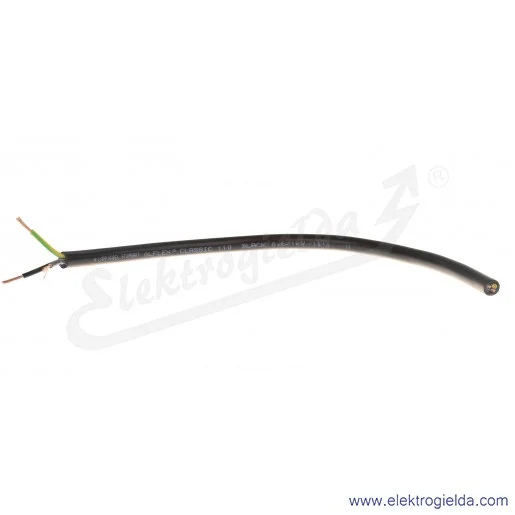 3G1,5mm2 ÖLFLEX® CLASSIC 110 Black Czarny przewód przyłączeniowy zasilający i sterowniczy do użytku na zewnątrz 3G1,5mm2 ÖLFLEX® CLASSIC 110 Black Czarny przewód przyłączeniowy zasilający i sterowniczy do użytku na zewnątrz
