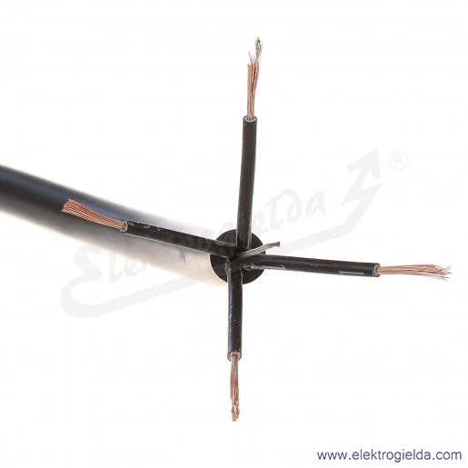 przewód przyłączeniowy zasilający i sterowniczy 1120270 4x1,0 ÖLFLEX® classic 110 Black, 600/1000V przewód przyłączeniowy zasilający i sterowniczy 1120270 4x1,0 ÖLFLEX® classic 110 Black, 600/1000V