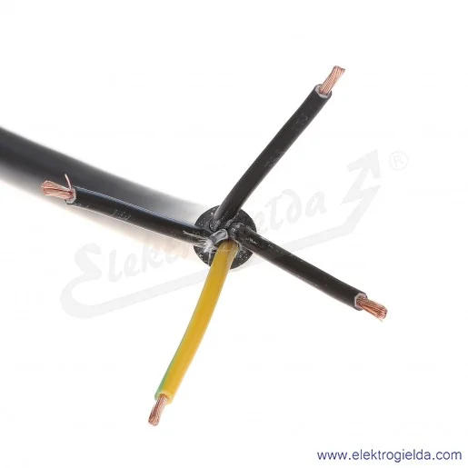 4G2,5mm2 ÖLFLEX® CLASSIC 110 Black Czarny przewód przyłączeniowy zasilający i sterowniczy do użytku na zewnątrz 4G2,5mm2 ÖLFLEX® CLASSIC 110 Black Czarny przewód przyłączeniowy zasilający i sterowniczy do użytku na zewnątrz