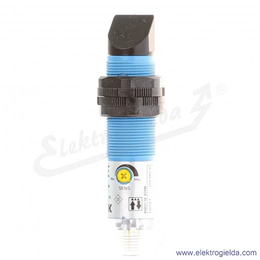 Czujnik refleksyjny 6044033 VL180-2P32438 10..30VDC, PNP Dark-ON, zasięg 0.05m..5.5m, tuleja M18, przyłącze M12 3P Czujnik refleksyjny 6044033 VL180-2P32438 10..30VDC, PNP Dark-ON, zasięg 0.05m..5.5m, tuleja M18, przyłącze M12 3P