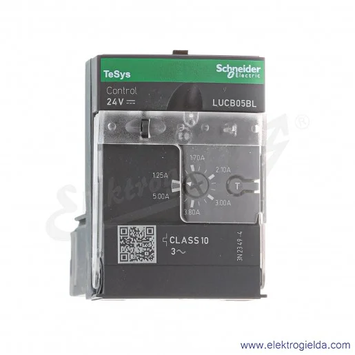 Blok wyzwalacza LUCB05BL 3P 1.25-5A, 24VDC Blok wyzwalacza LUCB05BL 3P 1.25-5A, 24VDC