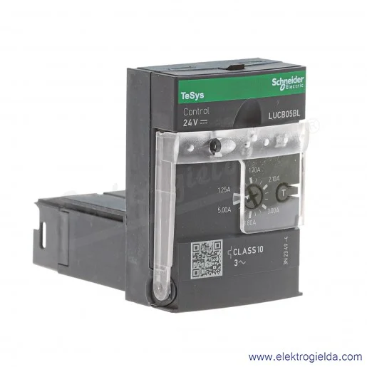 Blok wyzwalacza LUCB05BL 3P 1.25-5A, 24VDC Blok wyzwalacza LUCB05BL 3P 1.25-5A, 24VDC