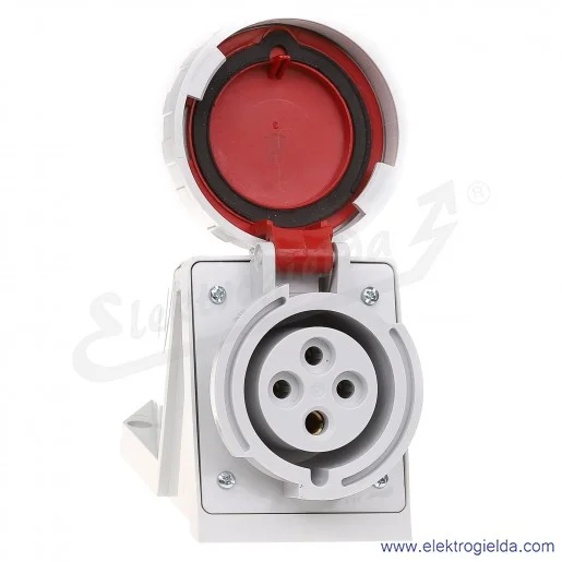 Gniazdo stałe 4x32A 3P+PE Gniazdo stałe 4x32A 3P+PE