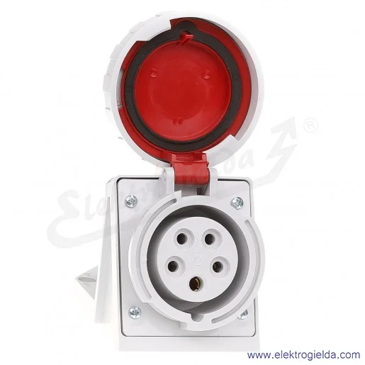 Gniazdo stałe 5x16A 3P+N+PE Gniazdo stałe 5x16A 3P+N+PE