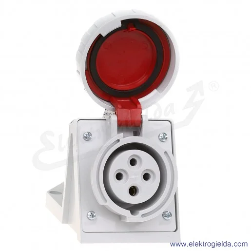 Gniazdo stałe 4x16A 3P+PE Gniazdo stałe 4x16A 3P+PE