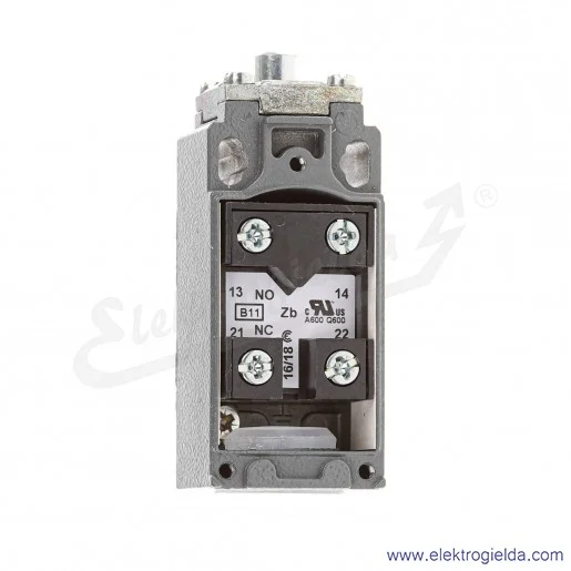 Wyłącznik krańcowy 1SBV013811R1211 LS33M11B11 1NO+1NC, trzpień wciskany metalowy, IP65, M20, wymiary 30.3x55x30mm Wyłącznik krańcowy 1SBV013811R1211 LS33M11B11 1NO+1NC, trzpień wciskany metalowy, IP65, M20, wymiary 30.3x55x30mm