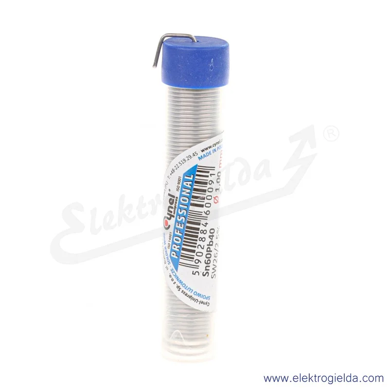 Spoiwo lutownicze LC60 fiolka, średnica 1mm, 16g Spoiwo lutownicze LC60 fiolka, średnica 1mm, 16g