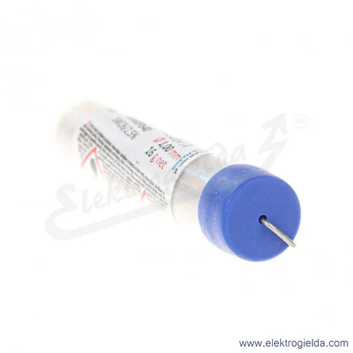 Spoiwo lutownicze LC60 fiolka, średnica 1mm, 16g Spoiwo lutownicze LC60 fiolka, średnica 1mm, 16g