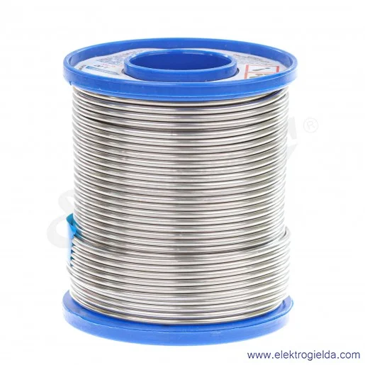 Spoiwo lutownicze LC60M2 średnica 2.2mm, 1kg Spoiwo lutownicze LC60M2 średnica 2.2mm, 1kg