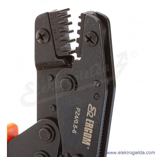 Praska do końcówek E06PZ-01020100101 PZ4/0.5-6mm z grupy H i HI, długość 205mm Praska do końcówek E06PZ-01020100101 PZ4/0.5-6mm z grupy H i HI, długość 205mm