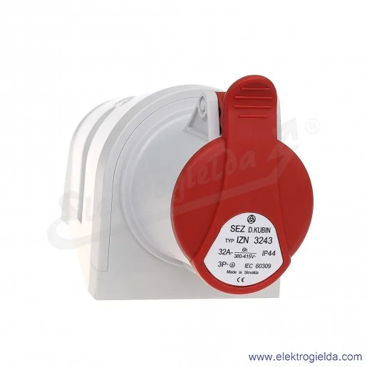 Gniazdo stałe 4x32A 3P+PE Gniazdo stałe 4x32A 3P+PE
