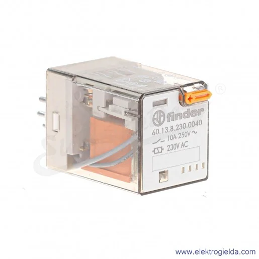 Przekaźnik elektromagnetyczny 60.13.8.230.0040 3P 230V AC Przekaźnik elektromagnetyczny 60.13.8.230.0040 3P 230V AC