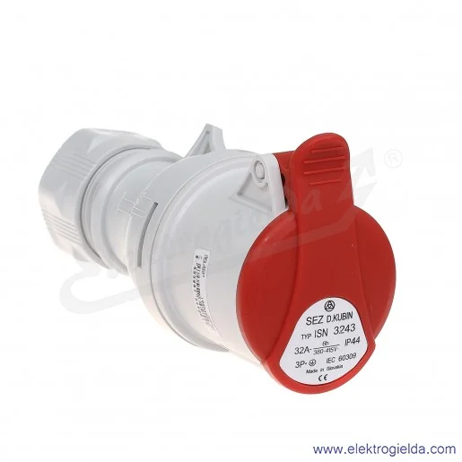 Gniazdo przenośne 4x32A 3P+PE Gniazdo przenośne 4x32A 3P+PE