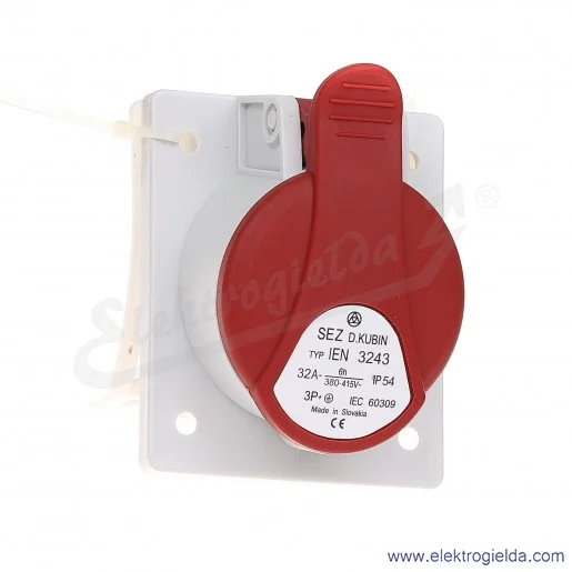 Gniazdo tablicowe 4x32A 3P+PE Gniazdo tablicowe 4x32A 3P+PE