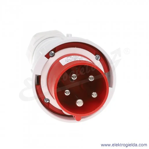 Wtyczka siłowa 5x63A 3P+N+PE Wtyczka siłowa 5x63A 3P+N+PE