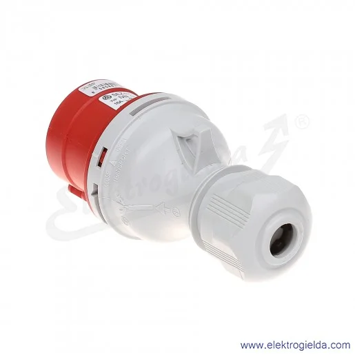Wtyczka siłowa 4x16A 3P+PE Wtyczka siłowa 4x16A 3P+PE