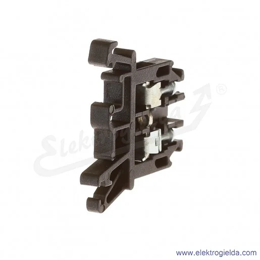 Złączka jednotorowa A11-0073, ZUG G 2,5 czarna, gwintowa, 2,5mm2 Złączka jednotorowa A11-0073, ZUG G 2,5 czarna, gwintowa, 2,5mm2