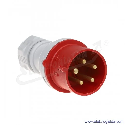 Wtyczka siłowa 5x32A 3P+N+PE Wtyczka siłowa 5x32A 3P+N+PE