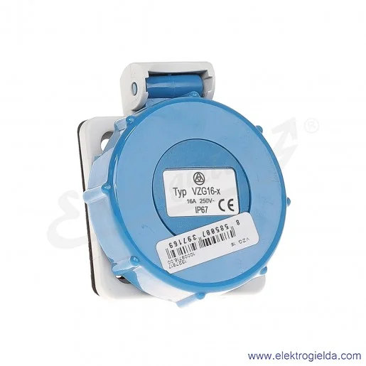 Gniazdo tablicowe 230V 16A Gniazdo tablicowe 230V 16A