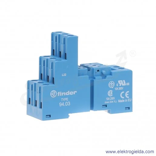 94.03 SPA Gniazdo do przekaźników 55.33, 85.03 94.03 SPA Gniazdo do przekaźników 55.33, 85.03