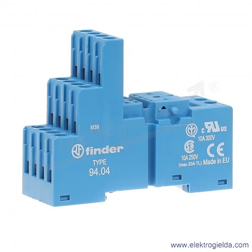 94.04 SPA Gniazdo do przekaźników 55.32, 55.34, 85.04 94.04 SPA Gniazdo do przekaźników 55.32, 55.34, 85.04