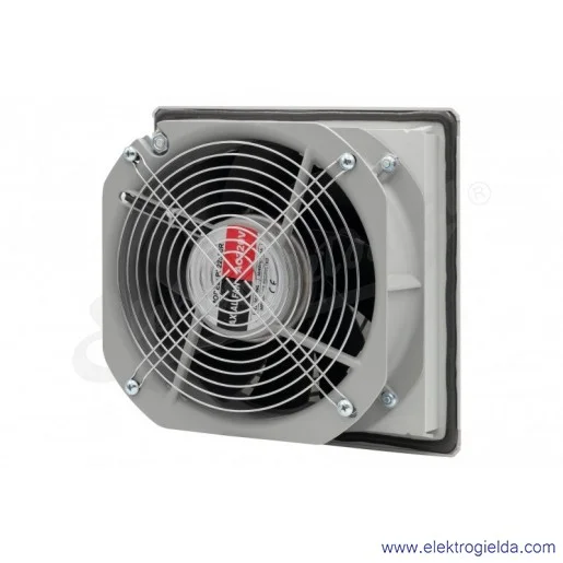 Wentylator z filtrem F6.0099 230VAC 75W 650m3/h 260x260 ( otwór montażowy 223x223mm) IP54 klasa 1 Wentylator z filtrem F6.0099 230VAC 75W 650m3/h 260x260 ( otwór montażowy 223x223mm) IP54 klasa 1