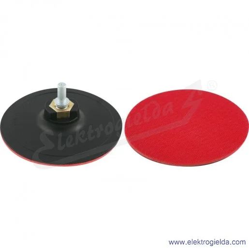 Dysk rzep 27037 PROLINE średnica 125mm, na gwint M8 do wiertarki lub szlifierki kątowej Dysk rzep 27037 PROLINE średnica 125mm, na gwint M8 do wiertarki lub szlifierki kątowej