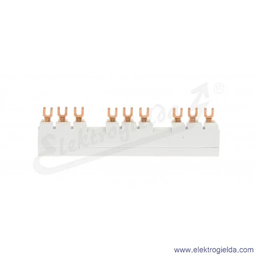 Szyna zbiorcza 1SAM201916R1113 PS1-3-1-100 3 biegunowa z 3 odpływami, do wyłączników ze stykami pomocniczymi bocznymi Szyna zbiorcza 1SAM201916R1113 PS1-3-1-100 3 biegunowa z 3 odpływami, do wyłączników ze stykami pomocniczymi bocznymi