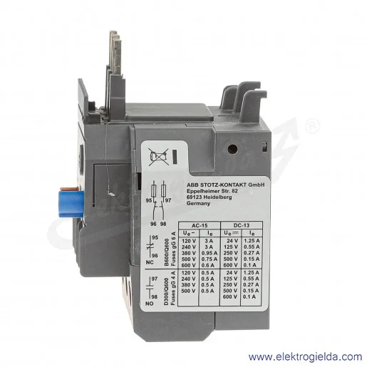 Przekaźnik termiczny T16-0.23 0.17-0.23 A Przekaźnik termiczny T16-0.23 0.17-0.23 A