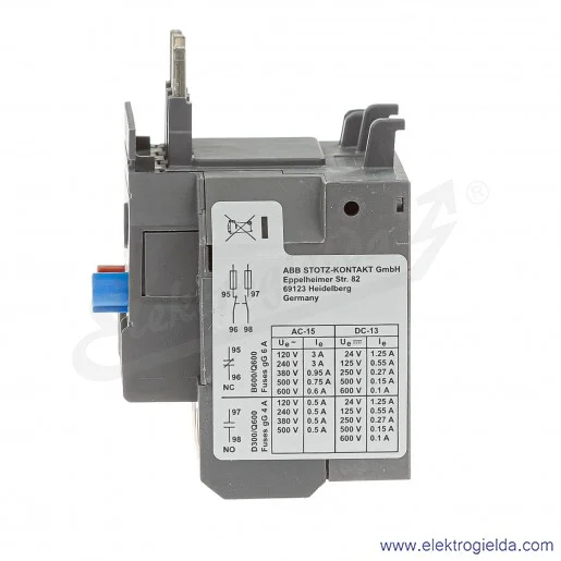 Przekaźnik termiczny T16-0.31 0.23-0.31 A Przekaźnik termiczny T16-0.31 0.23-0.31 A