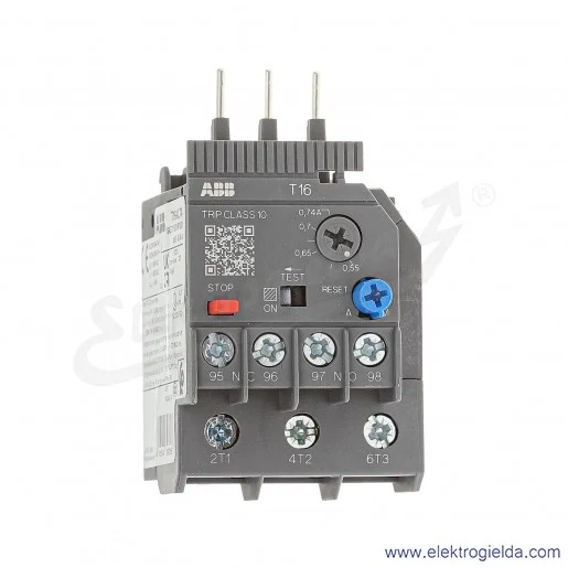 Przekaźnik termiczny T16-0.74 0.55-0.74 A Przekaźnik termiczny T16-0.74 0.55-0.74 A