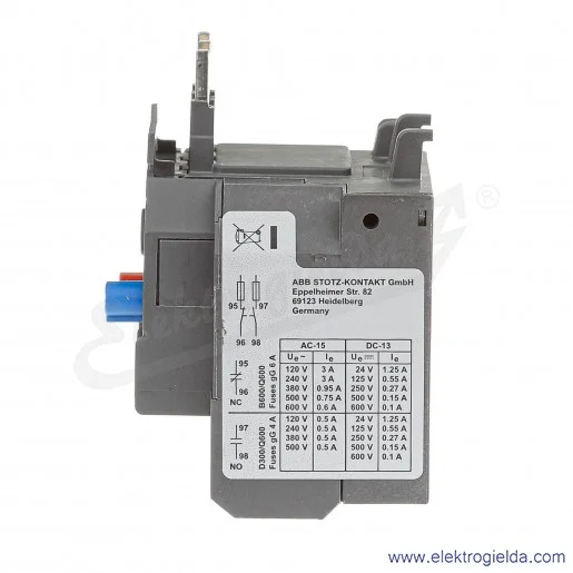 Przekaźnik termiczny T16-0.74 0.55-0.74 A Przekaźnik termiczny T16-0.74 0.55-0.74 A