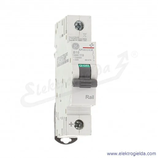 Wyłącznik nadprądowy 681476 EP101 UC B10 typ B, 10A Wyłącznik nadprądowy 681476 EP101 UC B10 typ B, 10A