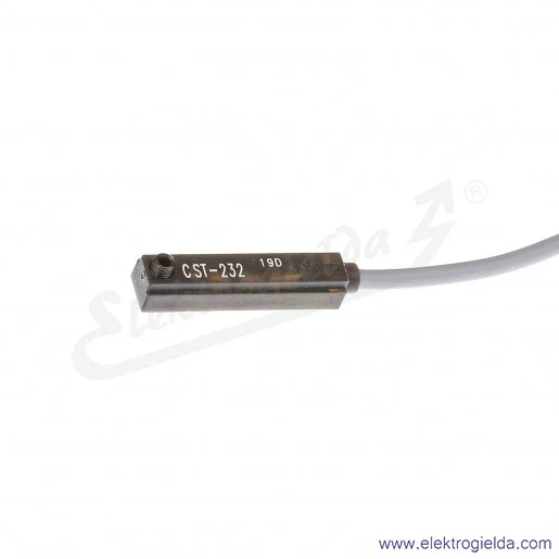 Czujnik położenia tłoka CST-232, kontaktronowy, 3- przewodowy, kabel 2m, NO, 5 ÷ 30 AC/DC, wyjście PNP, 10VA/8W, 250 mA, Camozzi Czujnik położenia tłoka CST-232, kontaktronowy, 3- przewodowy, kabel 2m, NO, 5 ÷ 30 AC/DC, wyjście PNP, 10VA/8W, 250 mA, Camozzi