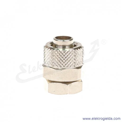 Złączka skręcana prosta 1463-10/8-1/8, gwint wewnętrzny G1/8, na przewód 10/8 Złączka skręcana prosta 1463-10/8-1/8, gwint wewnętrzny G1/8, na przewód 10/8
