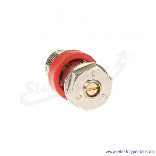 Zawór dławiąco- zwrotny SCU 606-1/4, G1/4, banjo, 1-10 bar, 530 l/min, dławienie na wypływie, regulacja śrubokrętem, Camozzi Zawór dławiąco- zwrotny SCU 606-1/4, G1/4, banjo, 1-10 bar, 530 l/min, dławienie na wypływie, regulacja śrubokrętem, Camozzi