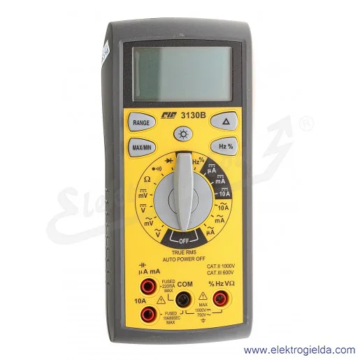 Multimetr 103049 CIE3130B  4 1/2cyfr,TRMS, dokładność 0.05% CIE Multimetr 103049 CIE3130B  4 1/2cyfr,TRMS, dokładność 0.05% CIE