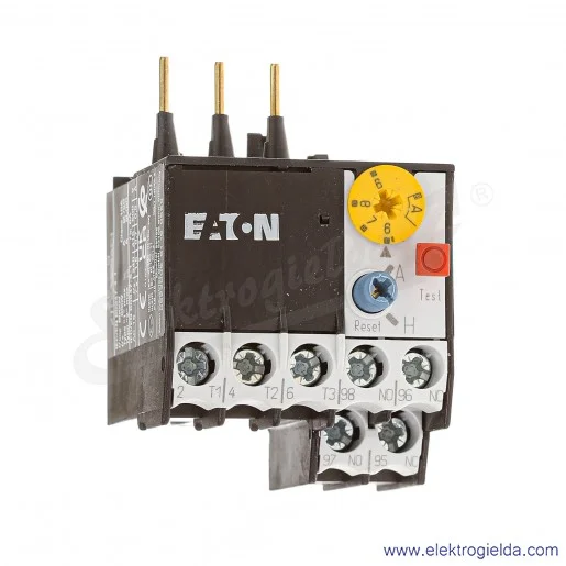 Przekaźnik termiczny 014708 ZE-9 6..9A 1NO1NC, klasa 10, zaciski śrubowe Przekaźnik termiczny 014708 ZE-9 6..9A 1NO1NC, klasa 10, zaciski śrubowe