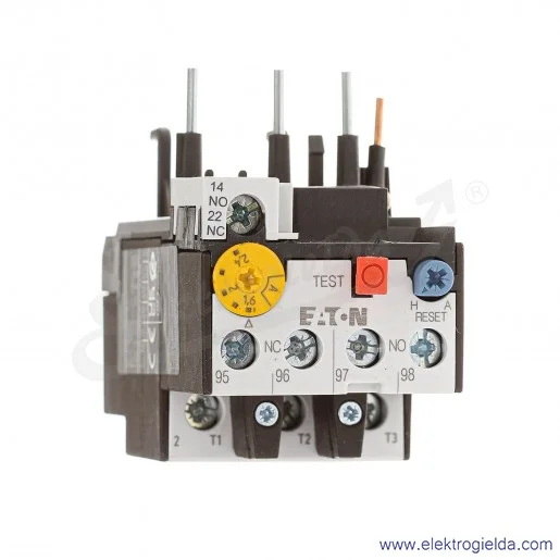 Przekaźnik termiczny 278448 ZB32-2.4 1.6-2.4A, styki pomocnicze 1NO1NC, klasa 10, montaż bezpośredni Przekaźnik termiczny 278448 ZB32-2.4 1.6-2.4A, styki pomocnicze 1NO1NC, klasa 10, montaż bezpośredni