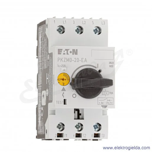 Wyłącznik silnikowy PKZM0-20-EA 3P 9kW 16-20A Wyłącznik silnikowy PKZM0-20-EA 3P 9kW 16-20A