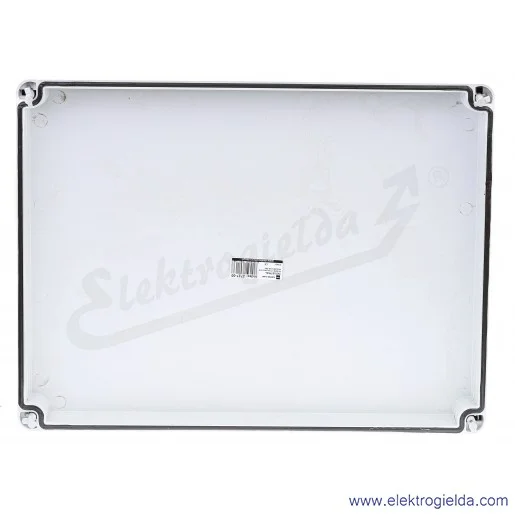 Puszka natynkowa 2727-00, 440x330x145mm, szara RAL7035, wew. wymiary 492X321X127mm, IP65 Puszka natynkowa 2727-00, 440x330x145mm, szara RAL7035, wew. wymiary 492X321X127mm, IP65