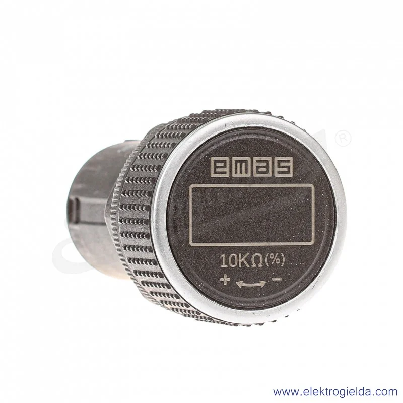 Potencjometr elektroniczny z wyświetlaczem HPMR10K1 10KOhm 24V/10V DC EMAS Potencjometr elektroniczny z wyświetlaczem HPMR10K1 10KOhm 24V/10V DC EMAS