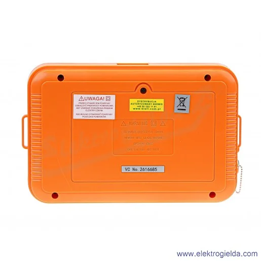 Miernik rezystancji izolacji 111570 VC60B+ 250V - 1000V 2GOhm Miernik rezystancji izolacji 111570 VC60B+ 250V - 1000V 2GOhm