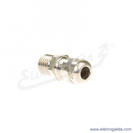 Dławnica mosiężna E03DK-03080200101 MDW 12/HML przedłużony gwint, do przewodów 3..6.5mm gwint M12x1.5, pod klucz 14, IP68 Dławnica mosiężna E03DK-03080200101 MDW 12/HML przedłużony gwint, do przewodów 3..6.5mm gwint M12x1.5, pod klucz 14, IP68