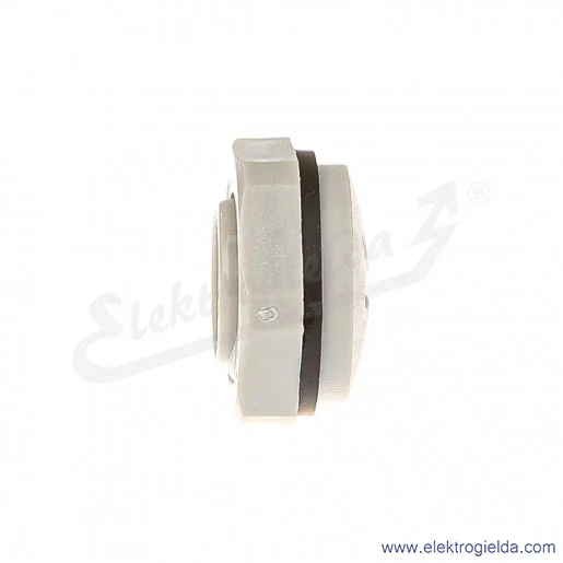 Zaślepka z tworzywa E03DK-02110400203 DZ2 16M M16x1.5, szara z nakrętką i uszczelką Zaślepka z tworzywa E03DK-02110400203 DZ2 16M M16x1.5, szara z nakrętką i uszczelką