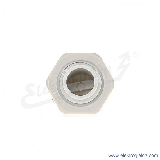 Zaślepka z tworzywa E03DK-02110400103 DZ2 12M, M12x1.5, szara z nakrętką i uszczelką Zaślepka z tworzywa E03DK-02110400103 DZ2 12M, M12x1.5, szara z nakrętką i uszczelką