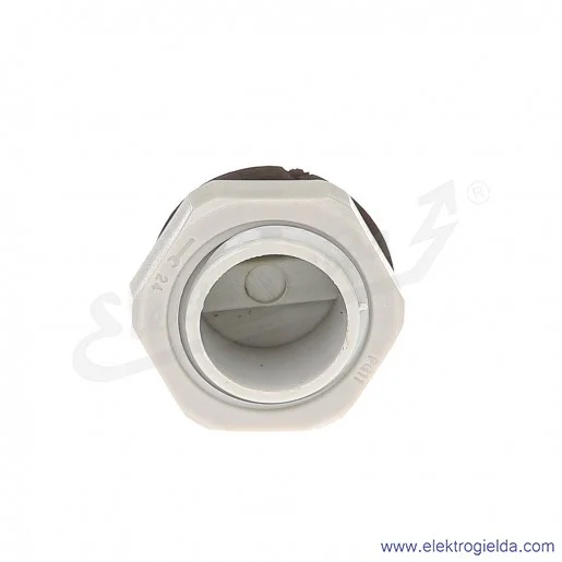 Zaślepka z tworzywa E03DK-02110300303 DZ2 11, PG11, szara z nakrętką i uszczelką Zaślepka z tworzywa E03DK-02110300303 DZ2 11, PG11, szara z nakrętką i uszczelką